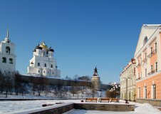Отель Золотая набережная расположен прямо напротив Кремля